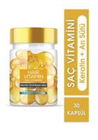 Yeşil Marka Hair Vitamin Keratin Oil Royal Jelly Aromasız Yetişkin Vitamin 30 Kapsül