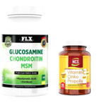 Glucosamine Glucosamine Chondroitin Msm - Vitamin C Aromasız Yetişkin Vitamin 60 Tablet - 180 Tablet