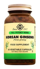Solgar Korean Ginseng Aromasız Yetişkin Vitamin 50 Kapsül