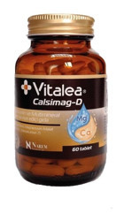 Vitalea Calcimag D Aromasız Yetişkin Vitamin 30 Tablet
