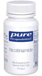 Pure Encapsulations Nicotinamide Aromasız Yetişkin Vitamin 30 Kapsül