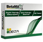 Delta Betamax Zeytin Yaprağı - Çam Kabuğu Yetişkin Vitamin 30 Tablet