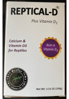 Reptila D3 Lü Kalsiyum Aromasız Yetişkin Vitamin 100 gr