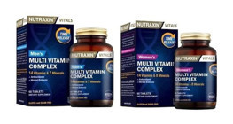 Nutraxin Multivitamin Mineral Complex For Men İncir - Zencefil Yetişkin Vitamin 60 Kapsül