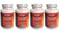 Dmp Vitamin C Çinko Kara Mürver Cordyceps Ekinezya Bitki Ekstralar Yetişkin Vitamin 4x60 Tablet