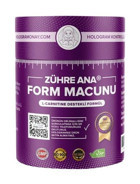 Zühre Ana Form Macunu L-Carnitine Destekli Tarçın - Yaban Mersini Yetişkin Vitamin 240 ml