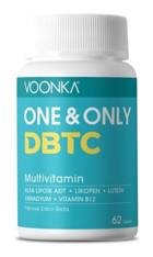 Voonka One And Only Dbtc Multivitamin Meyveli Yetişkin Vitamin 62 Tablet