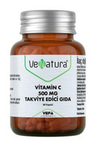 Venatura Vitamin C Aromasız Yetişkin Vitamin 60 Kapsül