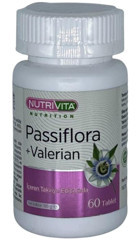 Nutrivita Passiflora Valerian Bitki Ekstralar Yetişkin Vitamin 60 Tablet