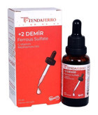 Tendaferro Tendaferro +2Demir Ferrous Sulfat Karamürverli Yetişkin Vitamin 30 ml
