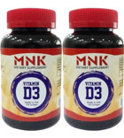 Mnk Vitamin D3 Aromasız Yetişkin Vitamin 2x120 Kapsül