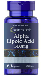 Puritan'S Pride Alpha Lipoic Acid Aromasız Yetişkin Vitamin 60 Kapsül