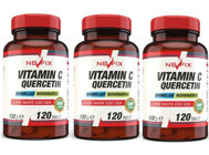 Nevfix Vitamin C Bromelian Quercetin Aromasız Yetişkin Vitamin 3x120 Tablet