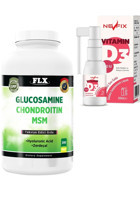 Nevfix Glucosamine Chondroitin Msm Aromasız Yetişkin Vitamin 300 Tablet - 20 ml