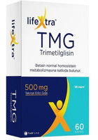 Lifextra Tmg Trimetilglisin Aromasız Yetişkin Vitamin 60 Kapsül