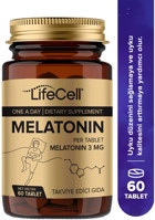 Lifecell Melatonin Aromasız Yetişkin Vitamin 60 Tablet