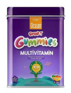 Ocean Smart Gumies Multivitami Meyveli Yetişkin Vitamin 64 Tablet