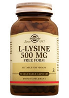 Solgar L-Lysine Aromasız Yetişkin Vitamin 50 Kapsül