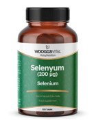 Wooggs Vital Selenyum Aromasız Yetişkin Vitamin 120 Tablet
