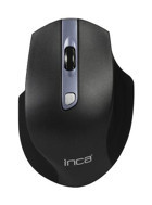 Inca IWM-515 Ergonomik Kablosuz Siyah Lazer Mouse
