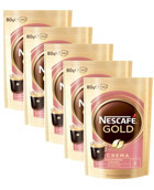 Nescafe Gold Crema Sade 5x80 gr Hazır Kahve