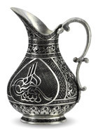 Sultan Osmanlı Cam 1 lt Kapaklı Sürahi