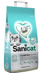 Sanicat Koku Kontrollü Topaklanan İnce Taneli Bentonit Kedi Kumu 10 lt