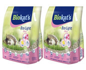 Biokats Topaklanan Kalın Taneli Organik Kedi Kumu 2x5 lt