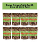 Kahve Dünyası Draje Antep Fıstıklı Çikolata 8x60 gr