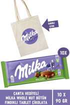 Milka Fındıklı Çikolata 10x90 gr