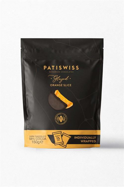 Patiswiss Glazed Bitter Portakallı Çikolata 150 gr