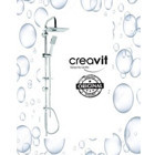 Creavit SH510 Yağmurlama Sürgülü Mafsallı Duş Seti