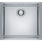 Franke Maris Mrx 110-45 440 mm Damlalıksız Tezgah Üstü Tek Gözlü Dikdörtgen Orta Paslanmaz Çelik Eviye Gri
