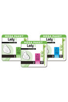 Lady Fit Bambu Organik Antialerjik İnce Hijyenik Ped 124'lü Hijyenik Ped 3 Adet