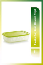 Tupperware Alaska 1 Parça Dikdörtgen Plastik Saklama Kabı 1 lt