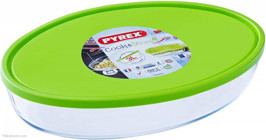 Pyrex 1 Parça Oval Cam Saklama Kabı 3.2 lt