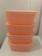 Tupperware Alaska 4 Parça Dikdörtgen Silikon Saklama Kabı