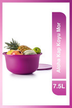 Tupperware Aloha 1 Parça Yuvarlak Plastik Saklama Kabı 7.5 lt