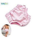 Babyjem 10 - 15 Kg Tekli Sızdırmaz Yıkanabilir Pembe Alıştırma Külodu
