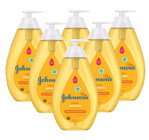 Johnson's Baby Göz Yakmayan Hipoalerjenik Yenidoğan Hassas Ciltler İçin Hindistan Cevizli Bebek Şampuanı 6x750 ml