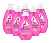 Johnson's Baby Işıldayan Parlaklık Göz Yakmayan Hipoalerjenik İçin Argan Yağlı Bebek Şampuanı 6x750 ml