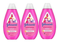 Johnson's Baby Işıldayan Parlaklık Göz Yakmayan Hipoalerjenik Yenidoğan İçin Bebek Şampuanı 3x500 ml