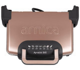 Arnica GH26261 6 Dilim Teflon Çıkarılabilir Plaka 1750 W Izgara Rose Gold Tost Makinesi