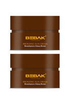 Bebak Kakao Hızlı Vücut-Yüz İçin Bronzlaştırıcı Krem 2x100 ml