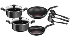 Tefal Super Cook 9 Parça Yanmaz - Yapışmaz Tencere Seti
