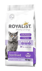 Royalist Somonlu Kısırlaştırılmış Yetişkin Kuru Kedi Maması 15 kg