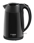 Bosch Twk3p423 Çelik 1.7 lt 2400 W Işıklı Retro Siyah Kettle