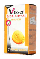 Visser Turuncu Toz Gıda Boyası
