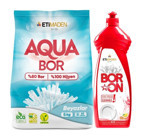 Boron Beyazlar İçin 40 Yıkama Toz Deterjan 6 kg + Bulaşık Sabunu