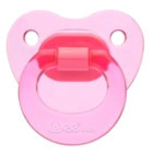Wee Baby Akide 6 Ay+ Delikli Ortodontik Damaklı Silikon Emzik Pembe